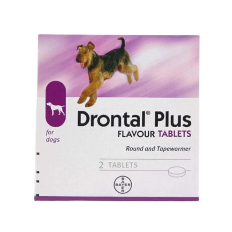 Drontal plus Dog allwormer tablet